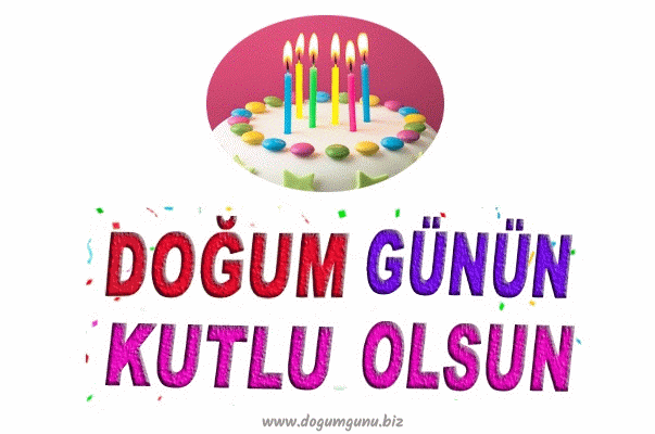 Doğum günün kutlu olsun