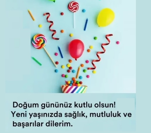 Doğum günü kartı