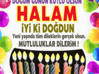 iyiki doğdun Halam