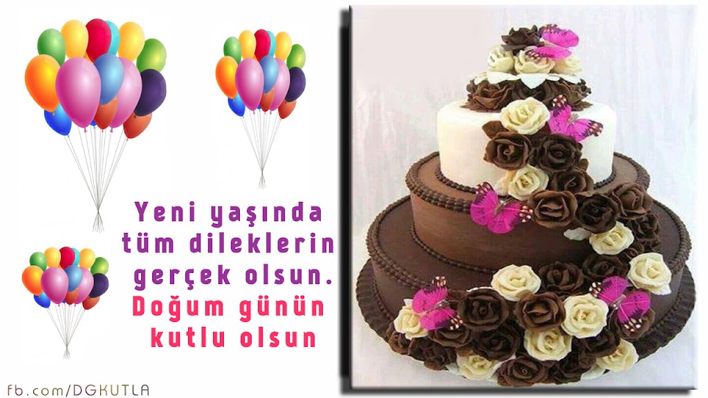 Doğum günü tebrik kart