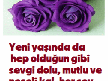 Doğum günün kutlu olsun