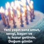 Doğum günü tebrik kart
