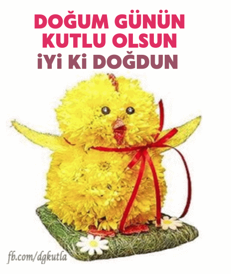 Doğum günün kutlu olsun