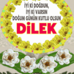 iyi ki doğdun Dilek