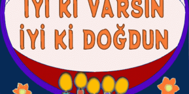 doğum günü mesaj pasta gif