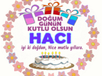 iyiki doğdun Hacı