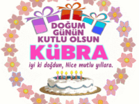 iyiki doğdun Kübra