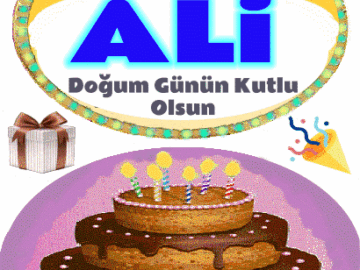 iyiki doğdun Ali