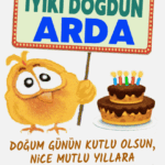iyiki doğdun Arda
