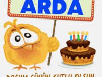 iyiki doğdun Arda