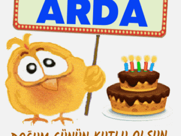 iyiki doğdun Arda