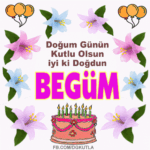 iyiki doğdun Begüm