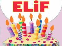iyi ki doğdun Elif