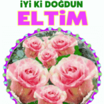 iyiki doğdun Eltim