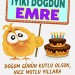 iyiki doğdun Emre