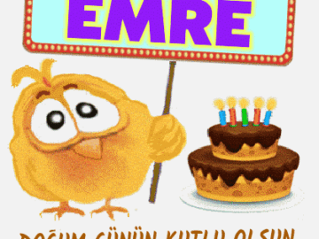 iyiki doğdun Emre