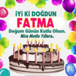 iyiki doğdun Fatma