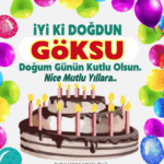 iyiki doğdun Göksu