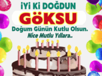 iyiki doğdun Göksu