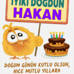 iyiki doğdun Hakan