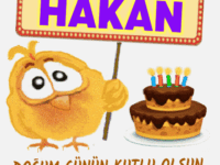 iyiki doğdun Hakan