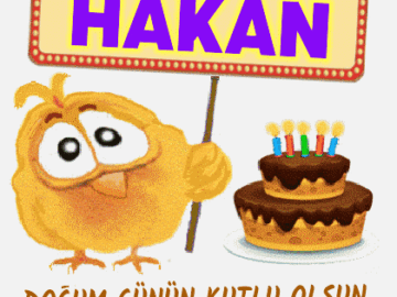 iyiki doğdun Hakan