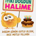 iyiki doğdun Halime