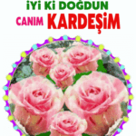 iyiki doğdun canım kardeşim