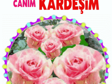 iyiki doğdun canım kardeşim