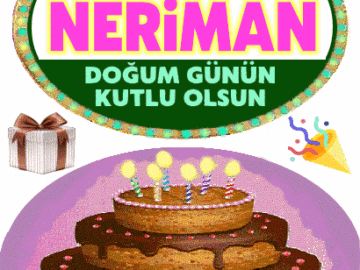 iyiki doğdun Neriman