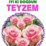iyiki doğdun Teyzem