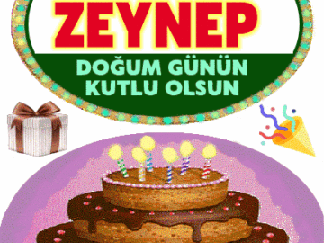 iyiki doğdun Zeynep
