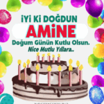 iyiki doğdun Amine
