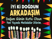 Arkadaşa doğum günü