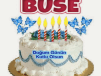 iyiki doğdun Buse