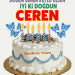 iyiki doğdun Ceren