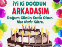 iyiki doğdun arkadaşım