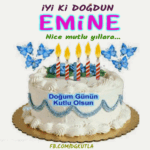 iyiki doğdun Emine