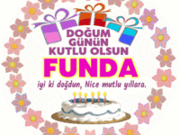 iyiki doğdun Funda