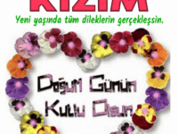 iyiki doğdun Canım Kızım