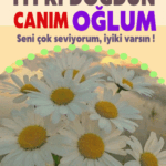 iyiki doğdun Canım Oğlum