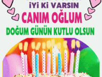 iyiki doğdun, İyiki varsın Canım Oğlum