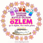 iyi ki doğdun Özlem