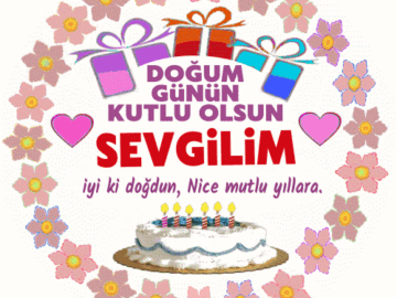 iyiki doğdun Sevgilim