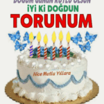 Doğum günün kutlu olsun, iyiki doğdun Torunum