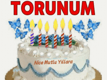 Doğum günün kutlu olsun, iyiki doğdun Torunum