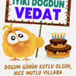 iyiki doğdun Vedat