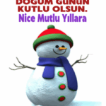 Doğum günün kutlu olsun, Kardam adam gif resim