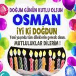iyiki doğdun Osman