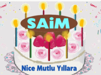 iyiki doğdun Saim